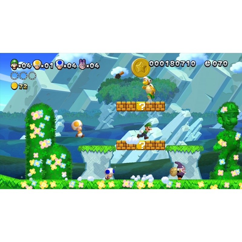 Băng chơi game Nintendo Switch : New Super Mario Bros.U Deluxe
