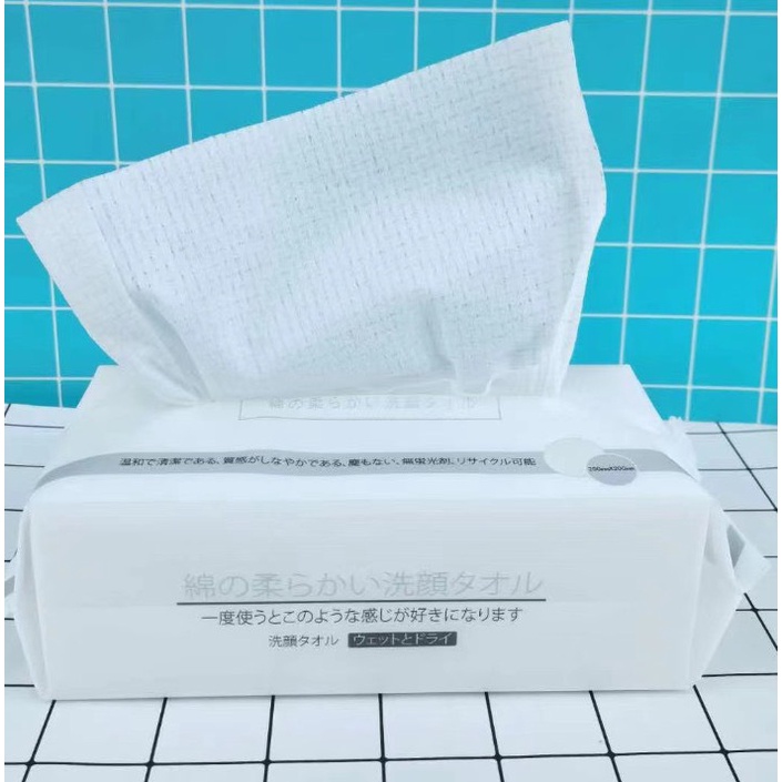 Khăn tẩy trang, khăn lau bông ngọc trai Uli - Dạng Gói Rút