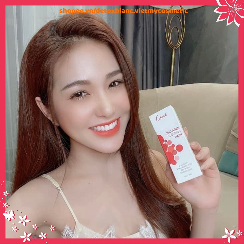 Mặt nạ ngủ cao cấp - Sleeping mask collagen Comi