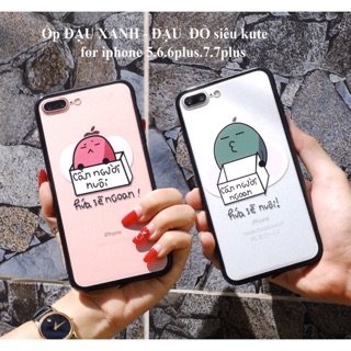 Ốp đậu xanh đậu đỏ cho điện thoại
