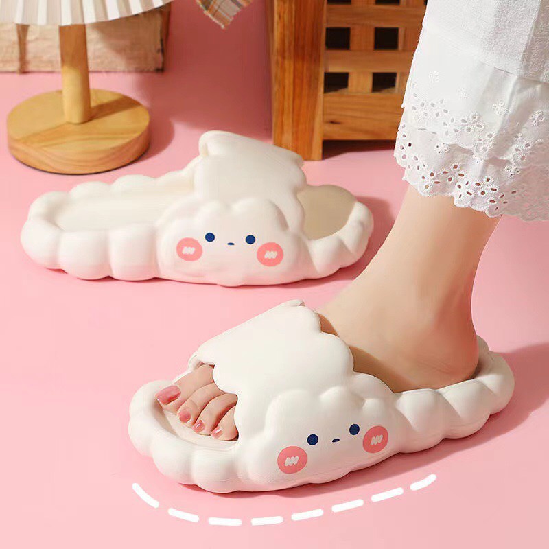 Dép bánh mì quai ngang ĐÁM MÂY siêu đẹp