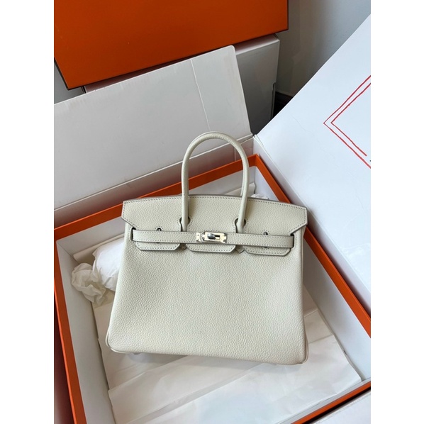 Túi H...M Nguyên Bản Tag bạc 5 màu Sz 25cm và 30cm fullbox + túi vải + bill hải quan xịn