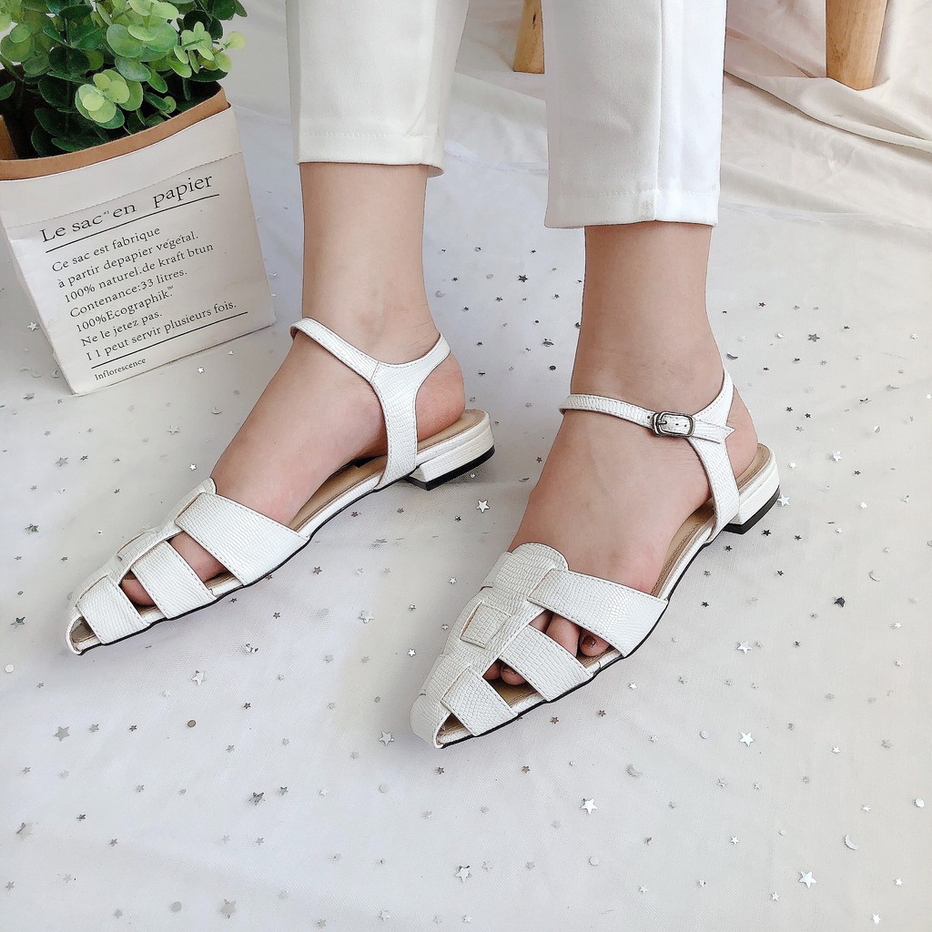 GIÀY SANDAL NỮ RỌ CHIẾN BINH CÁ SẤU 2P VNXK