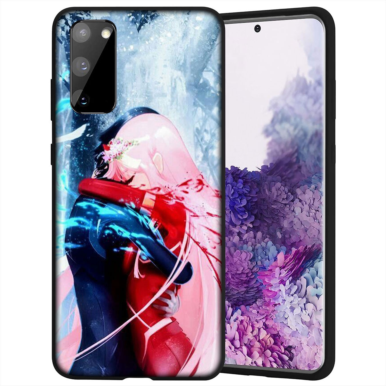 Samsung Galaxy A9 A8 A7 A6 Plus J8 2018 + A21S A70 M20 A6+ A8+ 6Plus Casing Soft Silicone Darling in The Franxx 002 Phone Case