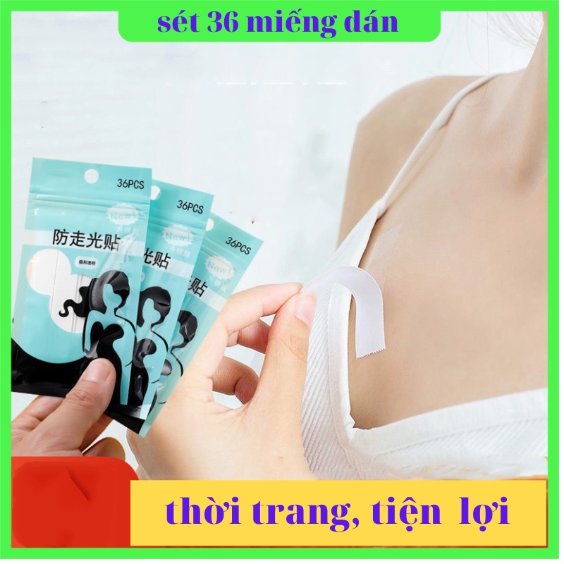 Miếng dán cố định quần áo, chống hở mép váy áo thời trang