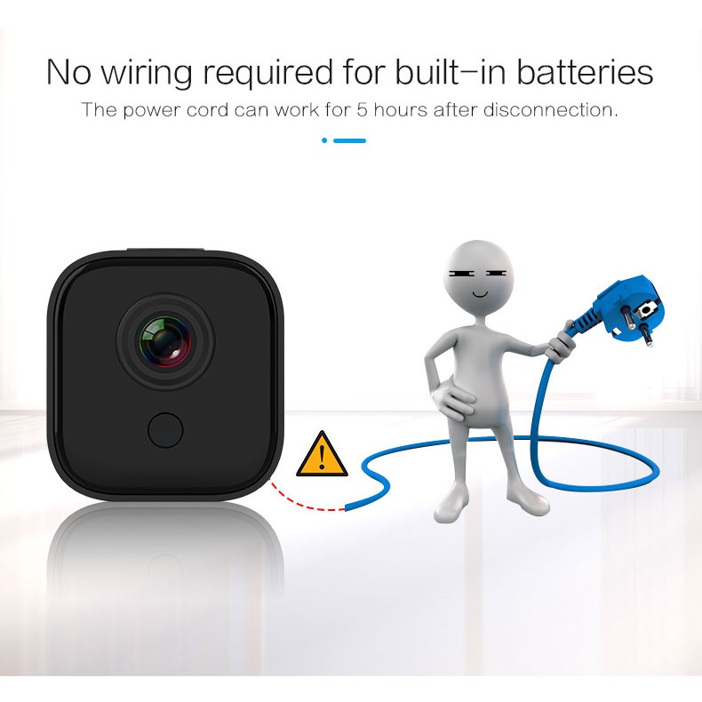 Camera ip mini Intellhawk A11 FullHD 1080P siêu nét tích hợp cảm biến ngày đêm để bật đèn hồng ngoại tự động | BigBuy360 - bigbuy360.vn