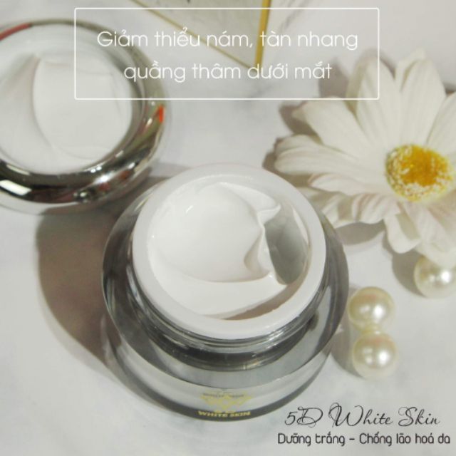 Kem face 5D WHITE SKIN hàng chính hãng vychi