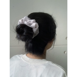 Scrunchie Dây Cột Tóc Voan Organic