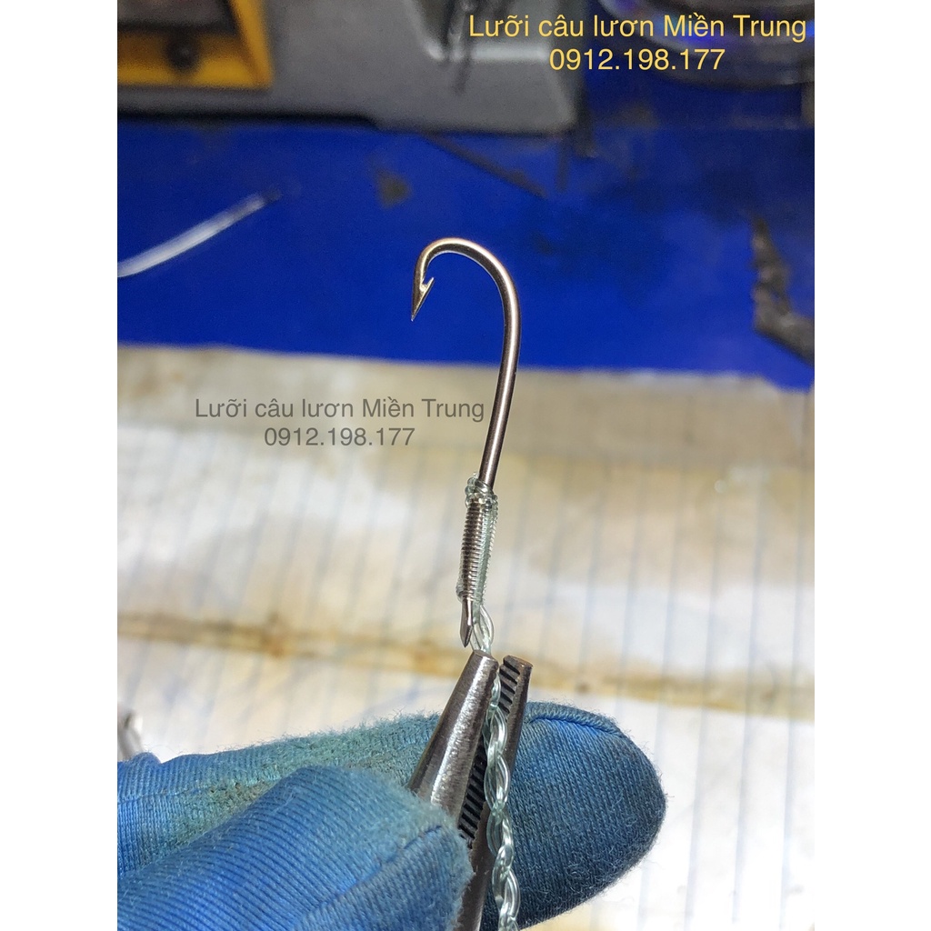 Lưỡi câu Lươn có Nghạnh. Hàng thủ công chuyên săn hàng khủng. 2 kích cỡ Vừa và to.