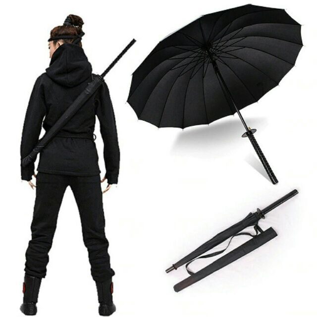 Ô dù che mưa katana cán giả JP - Cần Câu Top1 VN sản phẩm tốt 99