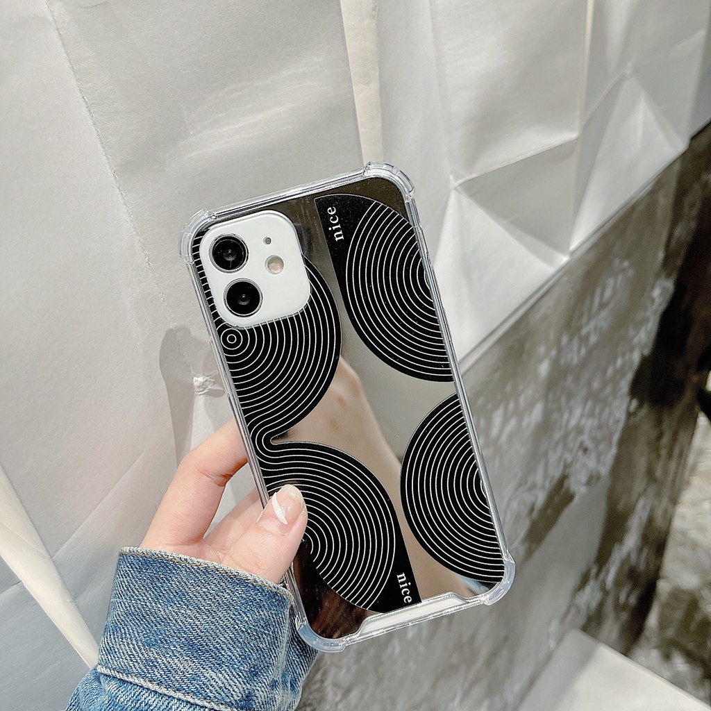 Ốp lưng iphone ốp Điện Thoại Mềm Tráng Gương Cho iphone 12 11 12 12 Pro 12 Pro Max 11 11 Pro Max XS Max XR 8 Plus 7 Plus 6 S 6