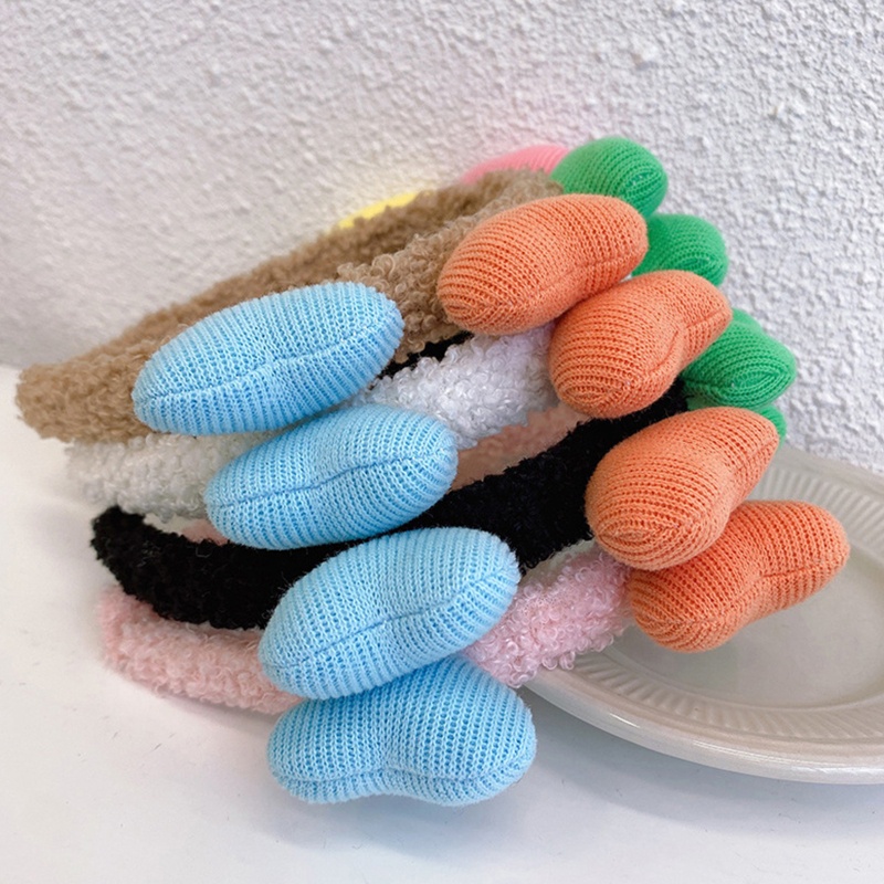 Flgo Băng Đô Trái Tim Bằng Lông Nhung Màu Kẹo Ngọt Trang Trí Tiệc Tùng / Lễ Hội