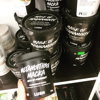 Mask Lush magnaminty - mặt nạ bạc hà lush (mặt nạ bạc hà mật ong lush 600g) date mới trên 3 tháng