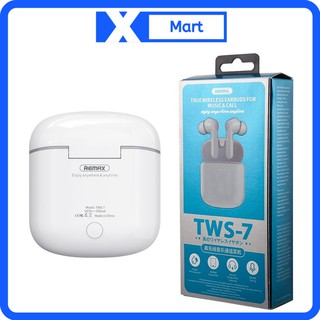 Tai nghe bluetooth Remax TWS-7 True Wireless chính hãng - Tai nghe có mic đàm thoại 2 tai