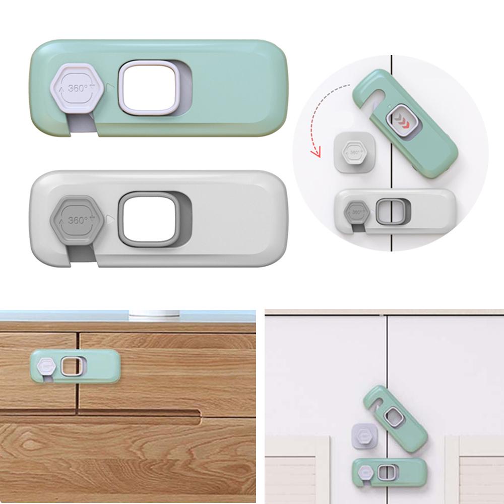 Set 2 Khóa Cửa Tủ Lạnh Bảo Vệ An Toàn Cho Bé