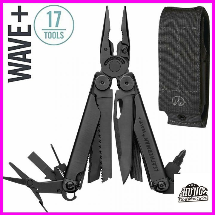 Kềm đa năng Leatherman Wave Plus màu Black Oxid