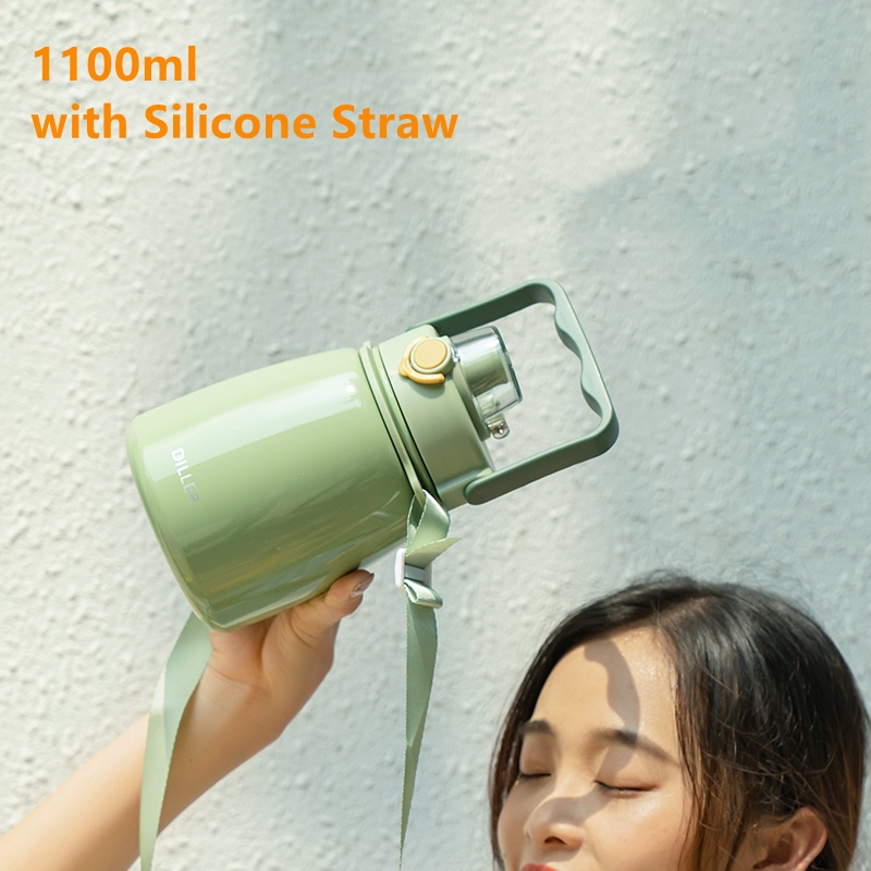 Bình nước giữ nhiệt DILLER MLH8996 thép không gỉ 1100ml tiện lợi