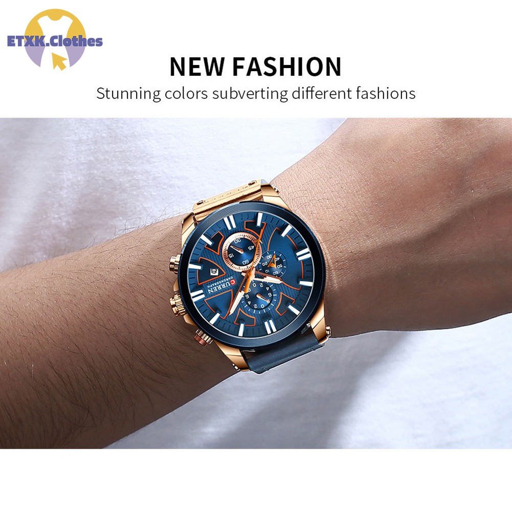 Đồng Hồ Thể Thao Nam Đa Năng Chống Thấm Nước Curren 8346 | BigBuy360 - bigbuy360.vn