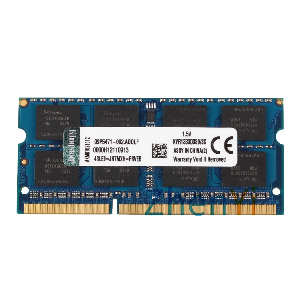 Bộ Nhớ RAM Kingston 4GB/8GB PC3 10600S 12800S 12800 DDR3 DDR3L 1333/1600MHz Cho Laptop