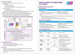 Bộ chống trộm iky found - iky plus (sử dụng remote và thẻ từ)