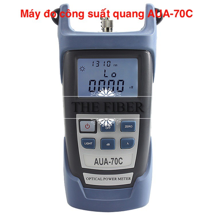 Máy đo công suất quang sử dụng pin sạc (Kèm túi đựng)