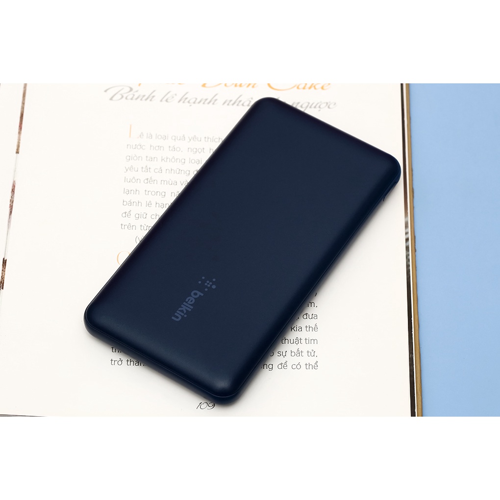 Pin sạc dự phòng Belkin Pocket Power BPB011 10000 mAh Type C/2 cổng USB 1 cổng Type C - Chính hãng BH 24 tháng