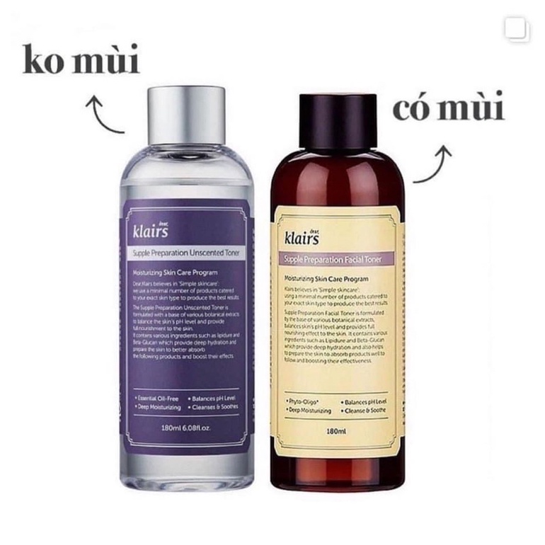 !!️ #TONER #KLAIRS DÀNH CHO CẢ DA NHẠY CẢM 💯💯