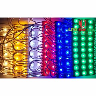 (SHIP TỪ 5 VỈ) Led hắt 3 bóng siêu sáng (Vỉ 20 thanh 3 mắt)