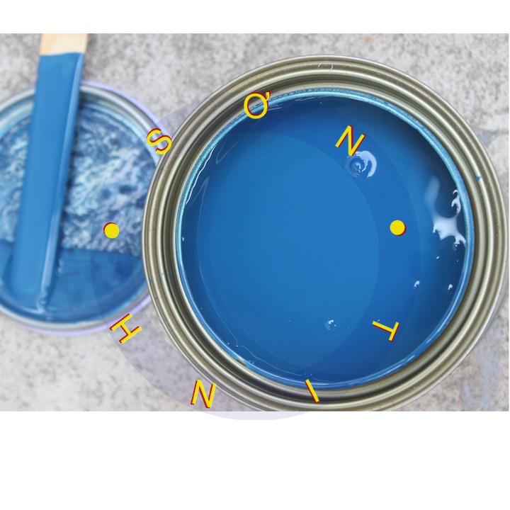 Sơn thơm công nghiệp Lobster màu xanh dương Ford 602 800ml