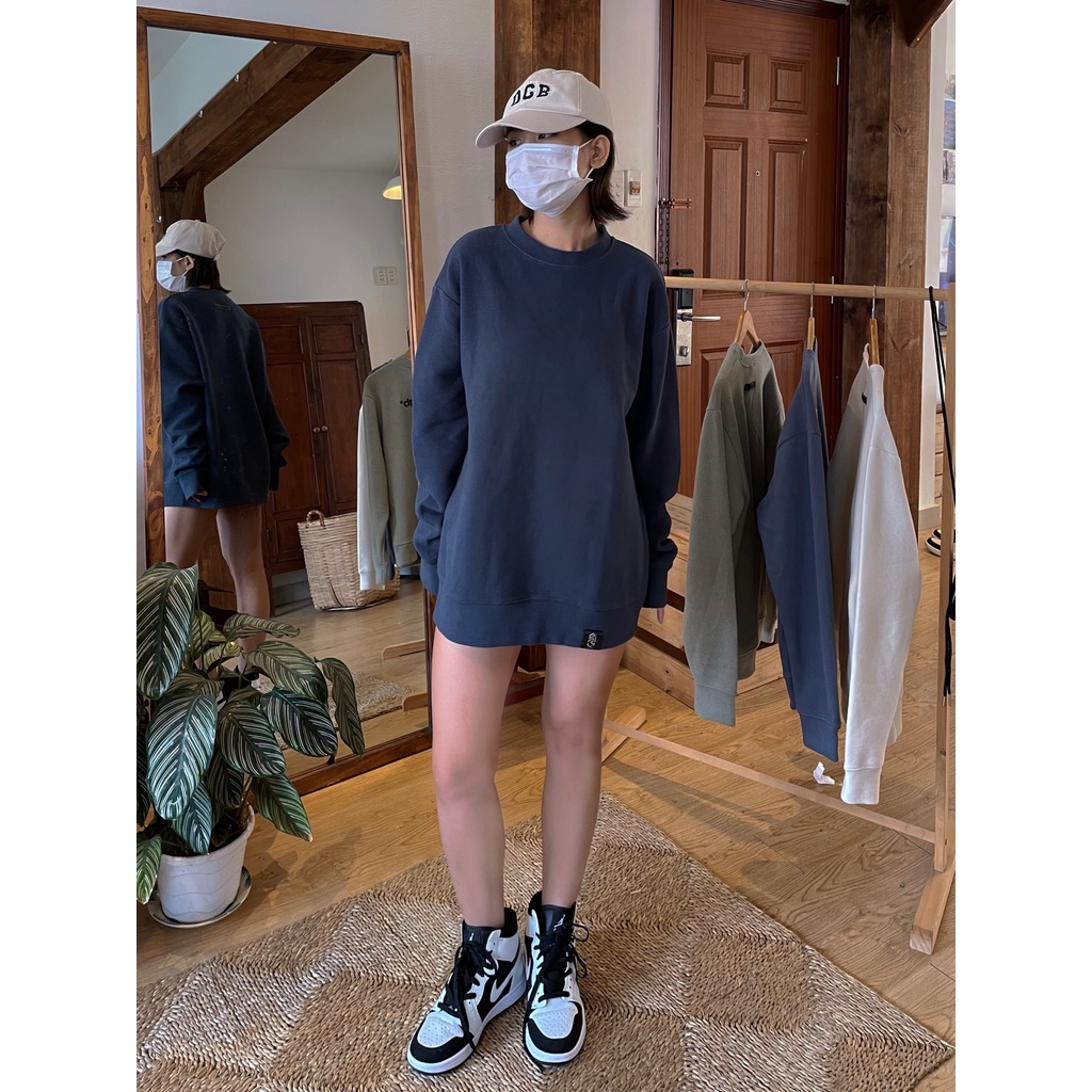 Áo Tay Dài SWEATER 4 MÀU TRƠN Nam Nữ form rộng, unisex, basic - Sweater Local DRAGONBYBOI