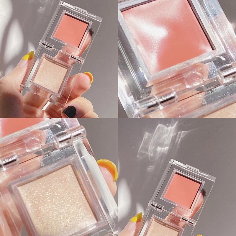 ⚜️Phấn má bắt sáng hai màu tự nhiên lâu trôi Magic Casa