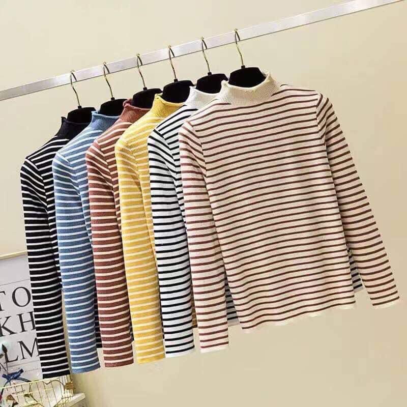 Áo len kẻ 6 màu ( quảng châu) | BigBuy360 - bigbuy360.vn