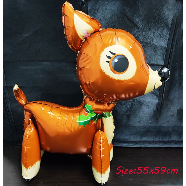 Bong Bóng Lá Nhôm Hình Động Vật Trang Trí Tiệc Sinh Nhật Cho Bé