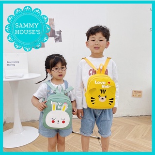Balo cho bé học mẫu giáo siêu nhẹ hình thú - kích thước 19*8*23cm SAMMY HOUSE'S