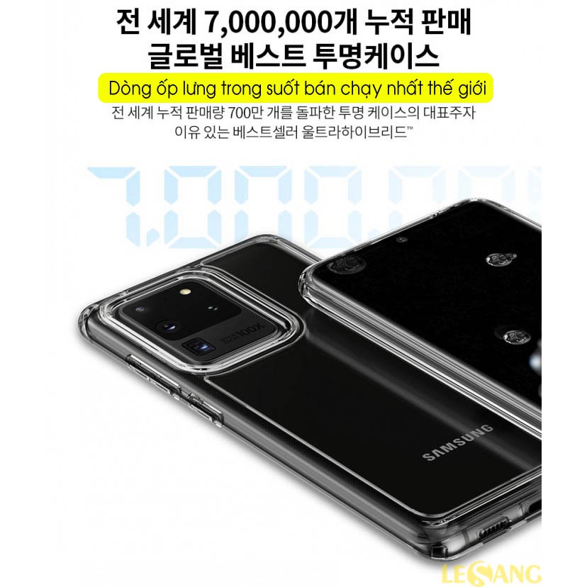Ốp lưng Samsung S20 / S20 Plus / S20 Ultra Spigen Ultra Hybrid -  -