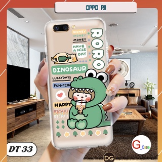 Ốp lưng điện thoại Oppo R11 dẻo trong in hình
