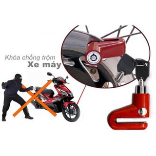 Ổ khóa mini dành cho xe máy chống trộm cắp