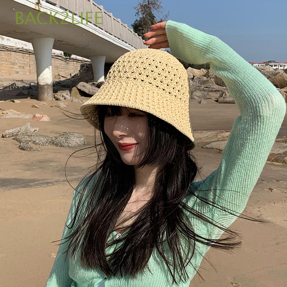 Nón Cối Che Nắng / Tia UV Kiểu Dáng Ngọt Ngào Thanh Lịch Có Thể Gấp Gọn Cho Nữ 2