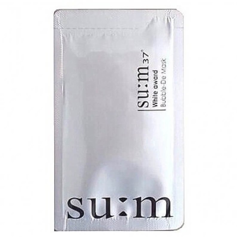 Mặt Nạ Thải Độc SU:M 37 - SUM 37 Bright Award Bubble-De Mask