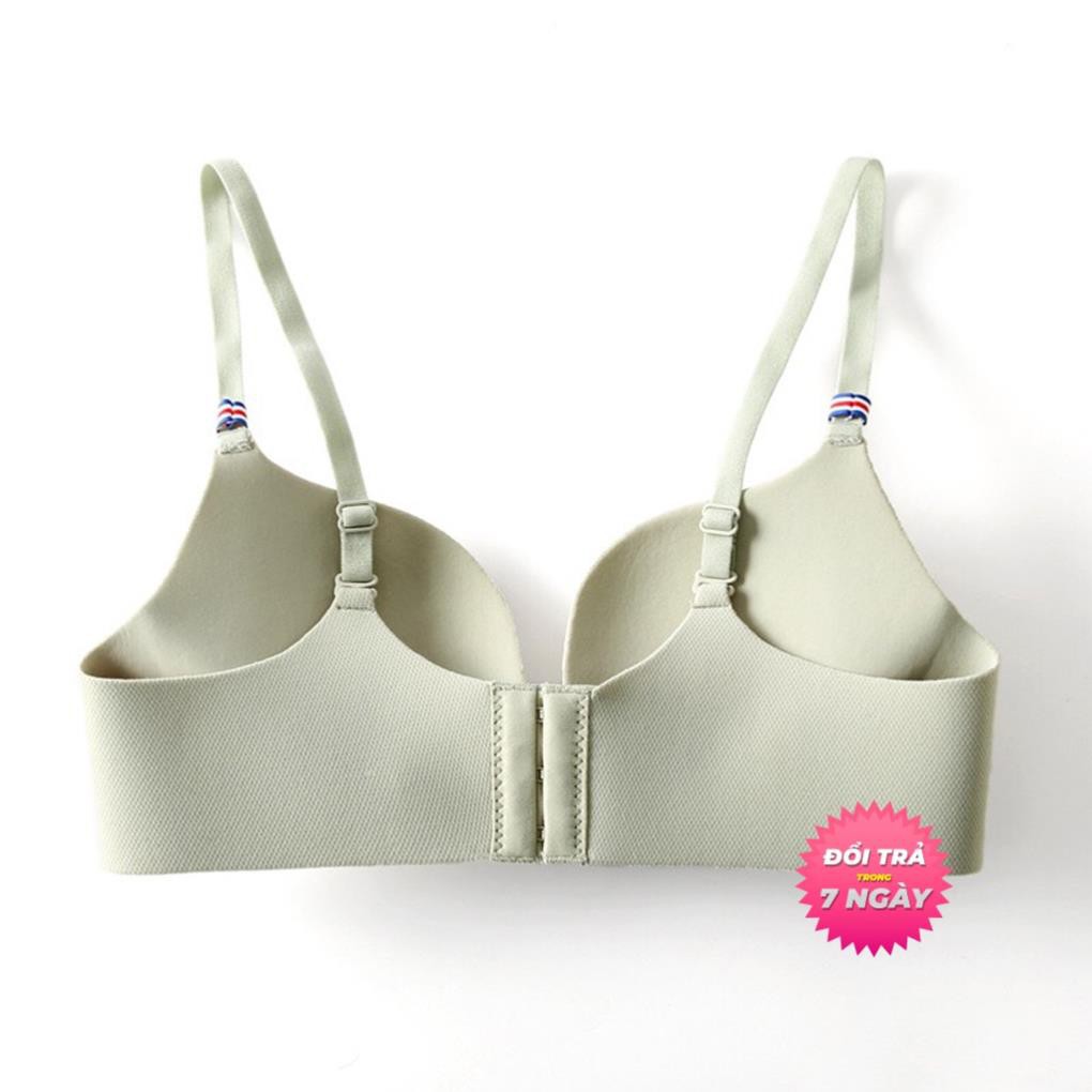 Áo Ngực S3AO02CBT Áo Lót Su VNXK Không Gọng Cao Cấp Chất Liệu Trơn Mút Dày Siêu Đẩy, Siêu Nâng Tạo Khe Nhiều Màu Sắc | BigBuy360 - bigbuy360.vn