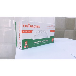 Găng Tay Y Tế Cao Su Có Bột Latex Powdered Examination Gloves size XS, S, M,