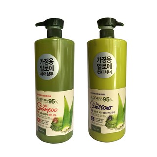 Combo Dầu Gội Và Dầu Xả Nha Đam ORGANIA WHITE GOOD NATURE ALOE VERA 1500ml x2