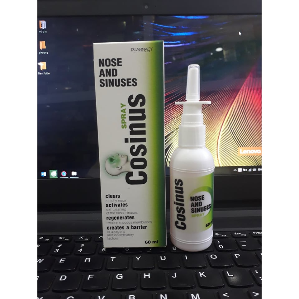 XỊT XOANG MŨI COSINUS 60ml