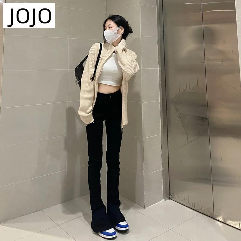 Quần Jeans Dài Ống Loe Thời Trang Dành Cho Nữ