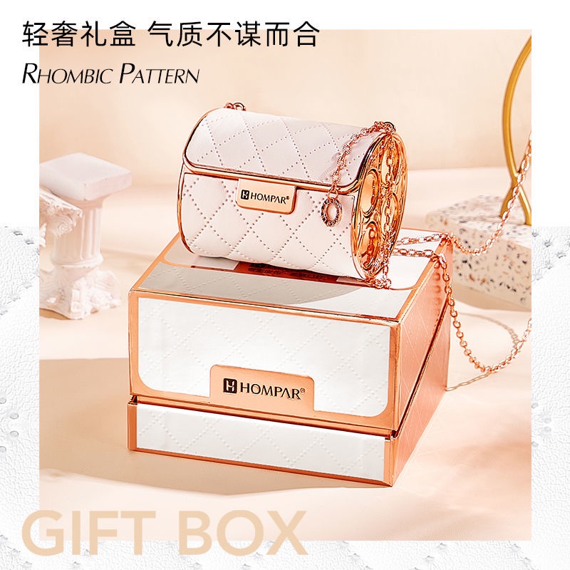 Set 4 Túi Nhỏ Đựng Son Môi Chất Da Sang Trọng Cho Nữ