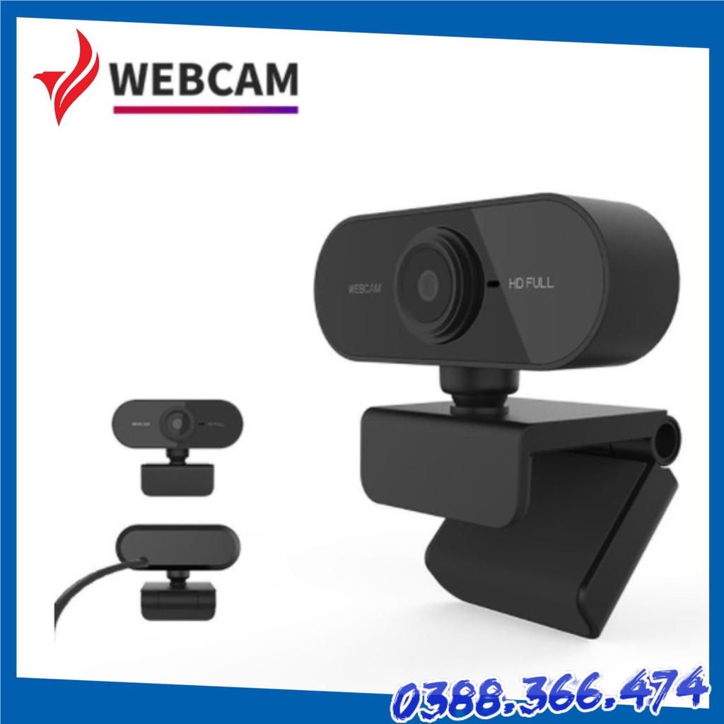 Webcam Máy Tính Có Mic Full HD 1080 Siêu Tiện Lợi | BigBuy360 - bigbuy360.vn