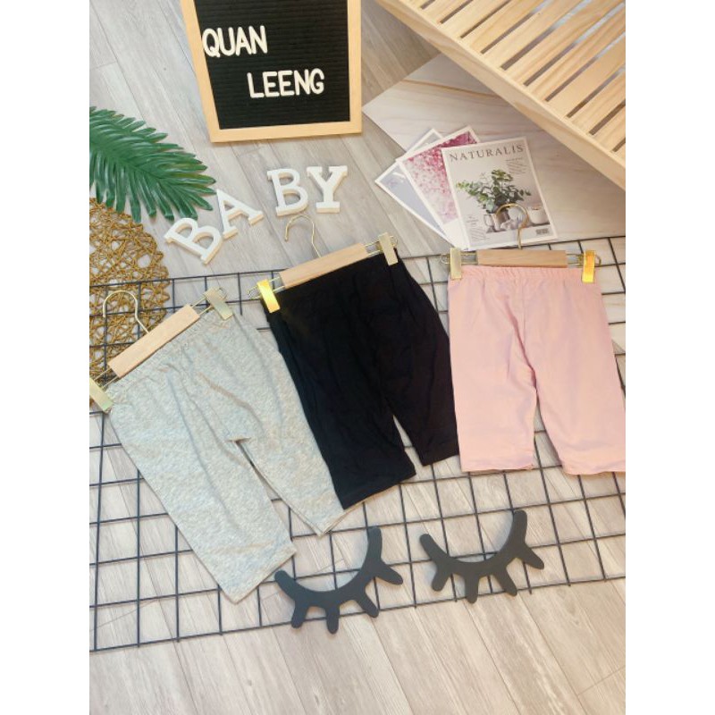 Quần legging cho bé gái quần lửng cho bé gái 8-18kg