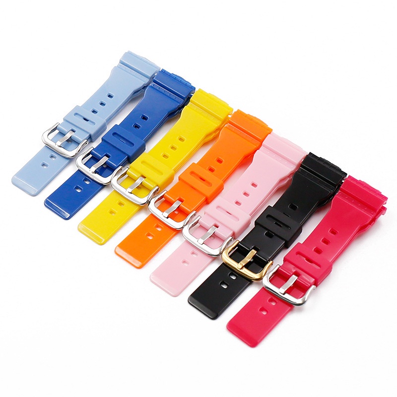Dây Đeo Cao Su 14mm Thay Thế Cho Đồng Hồ Casio Baby G BA111 BA110 BA112 BA120 BA125