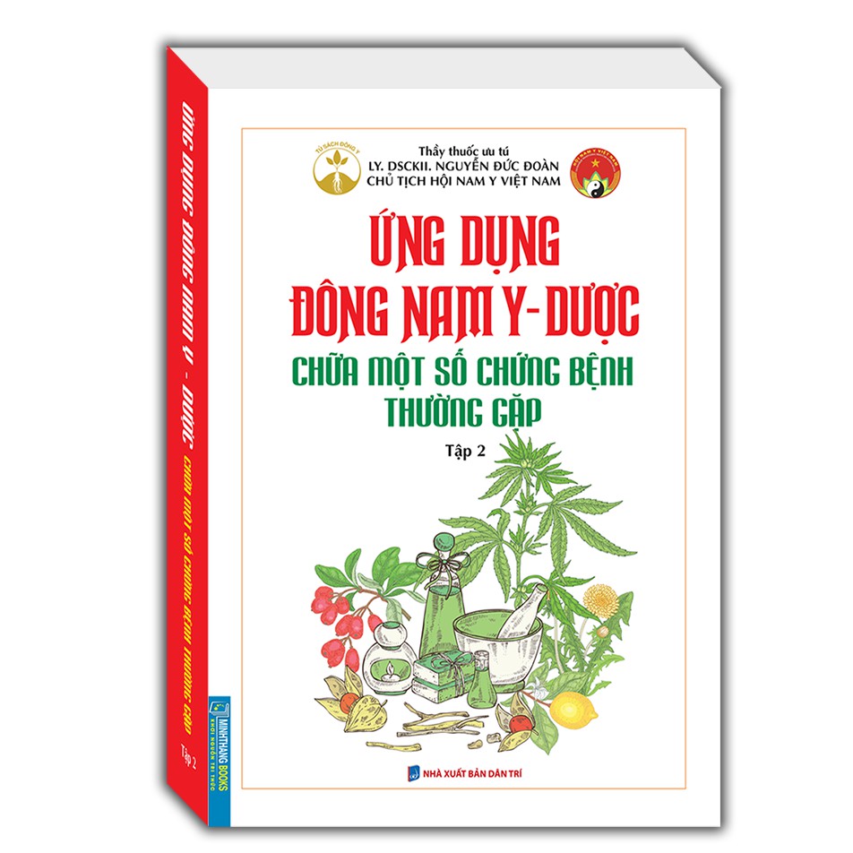 Sách - Ứng Dụng Đông Nam Y - Dược Chữa Một Số Chứng Bệnh Thường Gặp(2 Tập) Tặng Kèm Bookmark