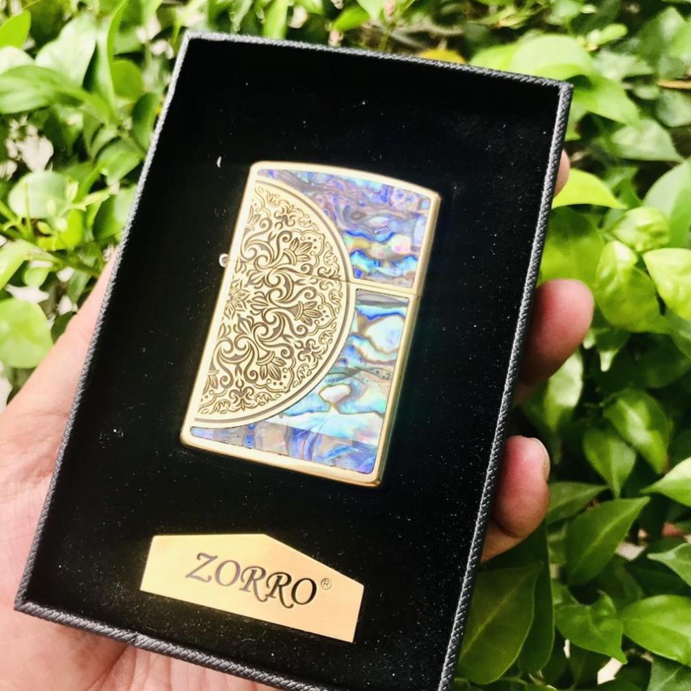 Hột-Quẹt-Bật-Lửa-X-ăng Z0RR0 khảm trai siêu đẹp _VTM_shop